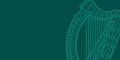 green harp graphic