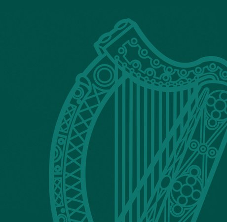 A green harp