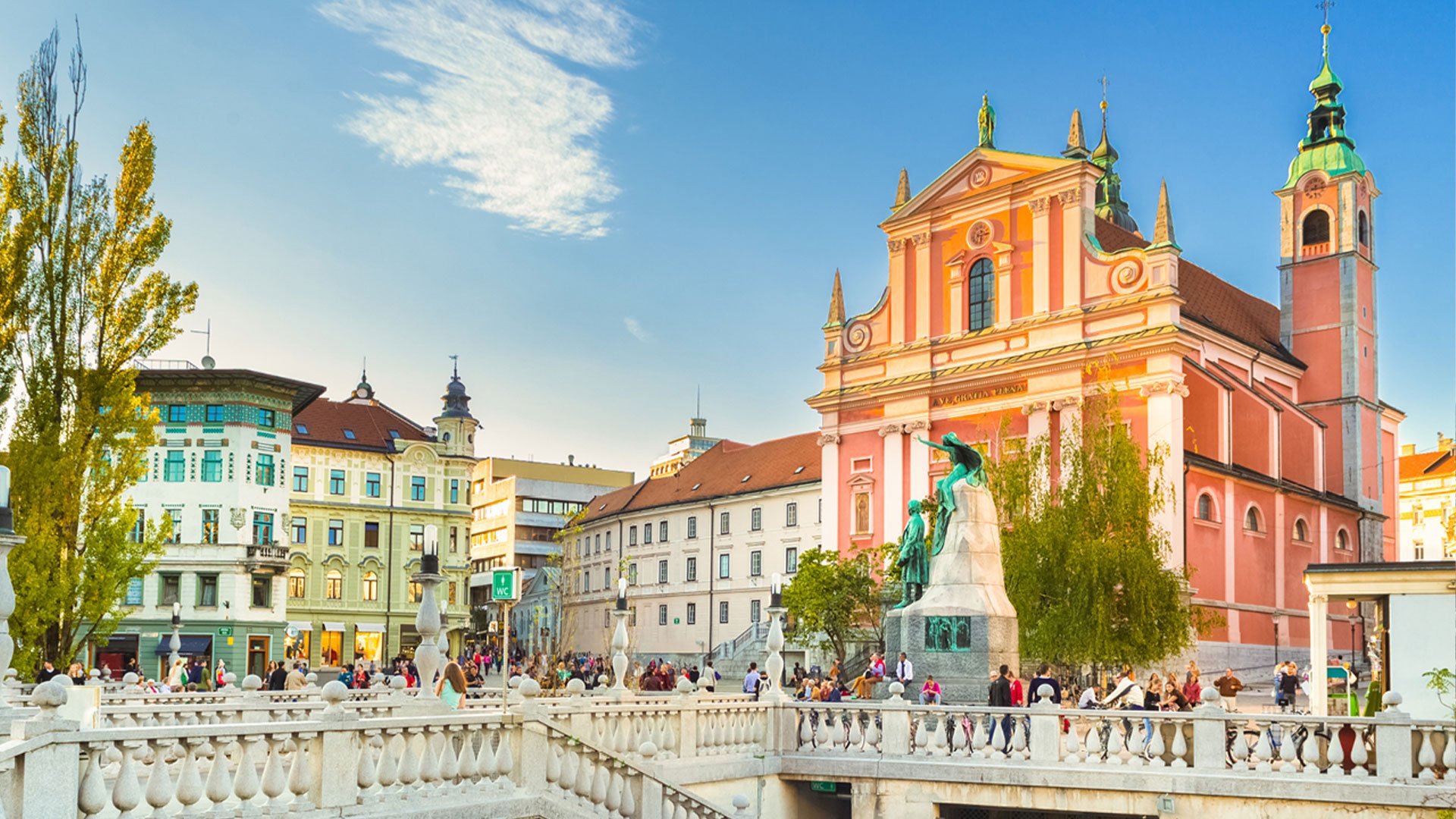 Slovenia cityscape